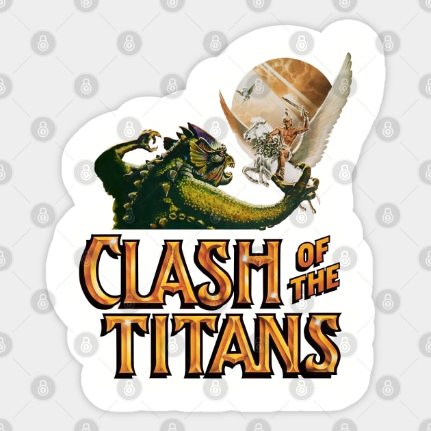 Clash Of The Titans Sticker by Chewbaccadoll